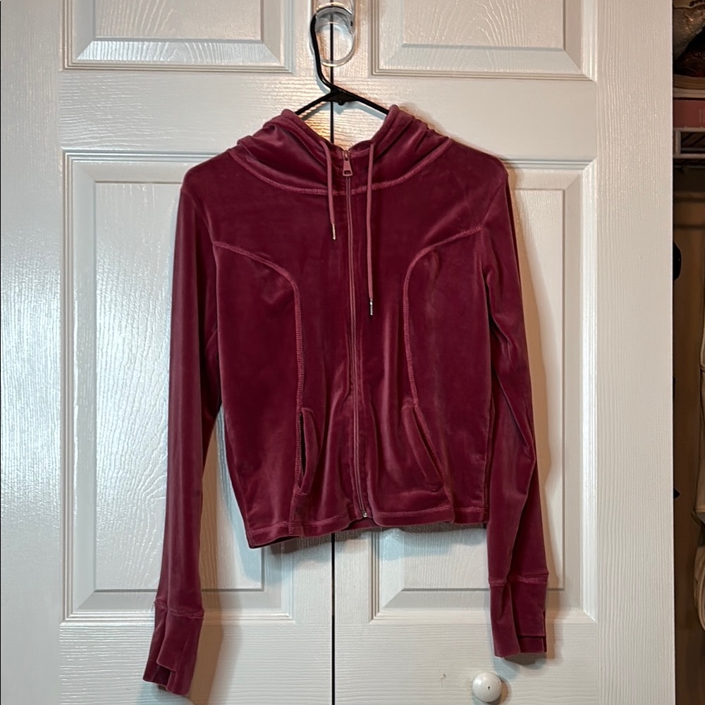 Juicy Couture Pink Velour Hoodie